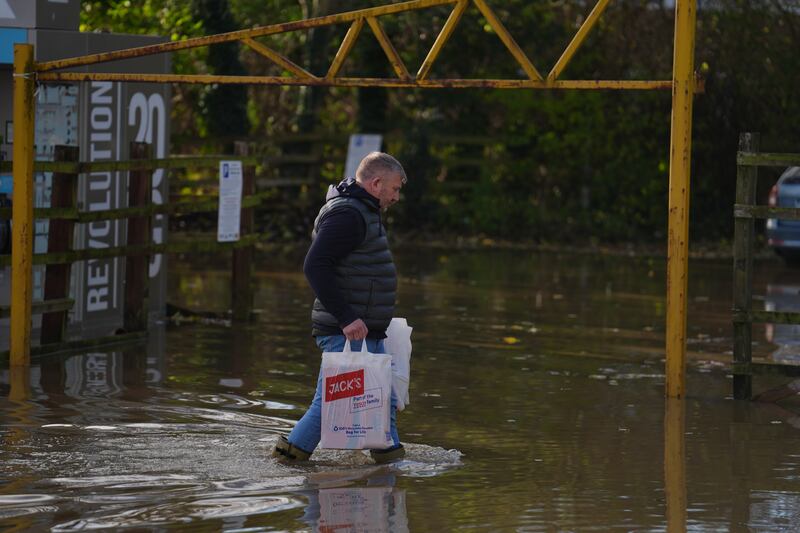 People are being evacuated from the flooding