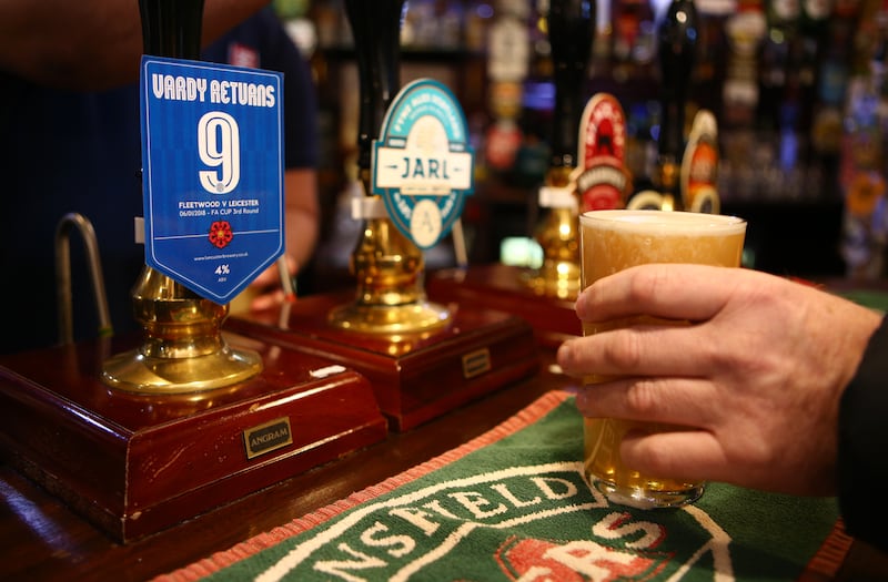 Duty on draught products – or pints pulled in pubs – will be cut by 1.7%