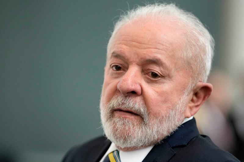 President of Brazil Luiz Inacio Lula da Silva (Markus Schreiber/AP)