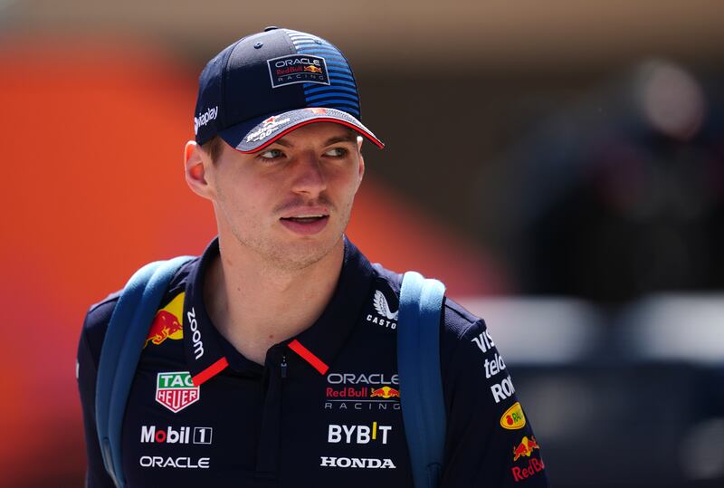 Max Verstappen finished sixth in practice for the Bahrain Grand Prix