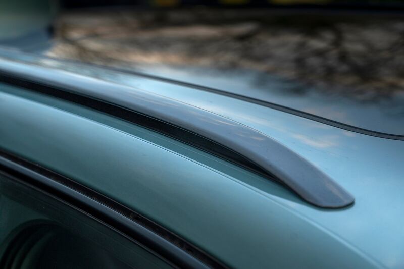 The Passat’s roof rails provide a base for further accessories