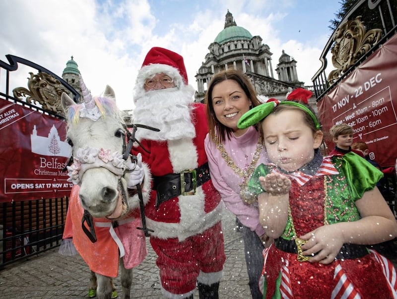 The countdown to Christmas is well underway so, if you&#39;re planning your annual trip to see Santa with the kids, why not check out the pink-themed gingerbread grotto at Belfast&#39;s Christmas market? Every year, the operators of the market, donate the grotto to the Lord Mayor&rsquo;s nominated charity and this year, it&#39;s Pretty &lsquo;n&rsquo; Pink, Northern Ireland&rsquo;s only registered breast cancer charity, which brings practical support to those with breast cancer and their families.  