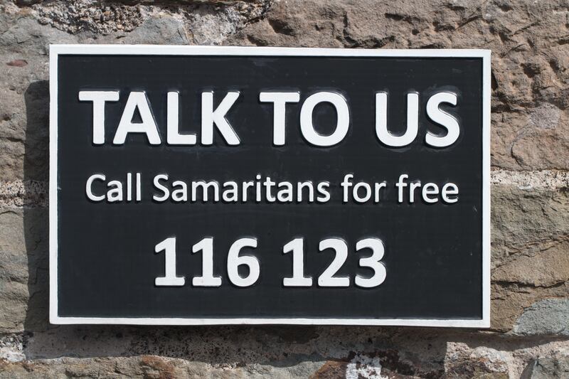 Samaritans are available to speak to for free, 24/7