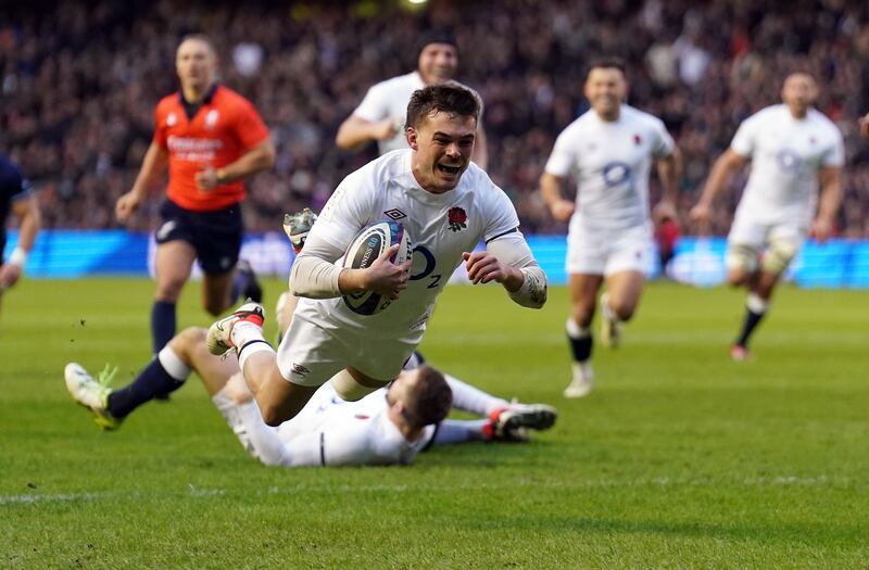 George Furbank’s try put England into an early lead