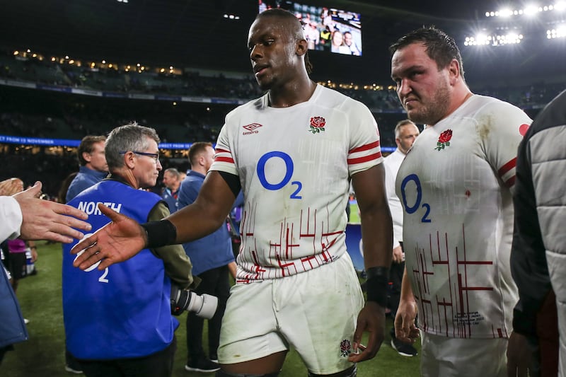 Maro Itoje (left) takes over from Jamie George (right) as England captain