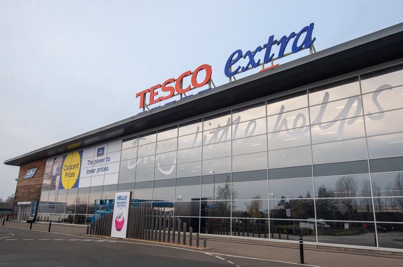 Only a small proportion of Tesco orders due for delivery on Saturday were impacted, it is understood