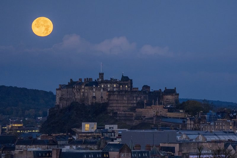 The incident occurred at Edinburgh Castle last November