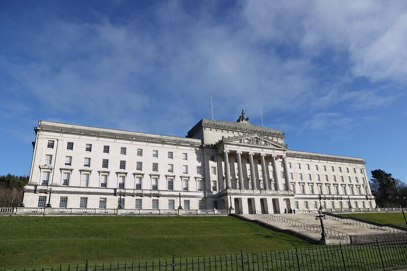 A general view of Parliament Buildings in the Stormont Estate