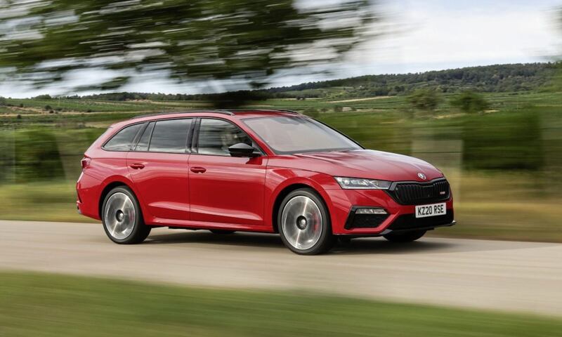 New Škoda Octavia Estate vRS, 2023 Range