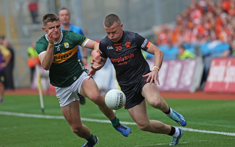 Armagh Beat Kerry to reach the All Ireland Final at Croke Park.
PICTURE COLM LENAGHAN