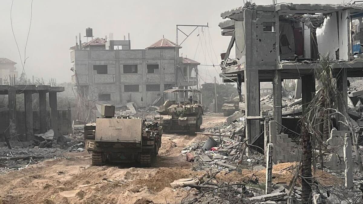 Israeli ground forces have been operating in Gaza in recent days (Israel Defence Forces via AP)