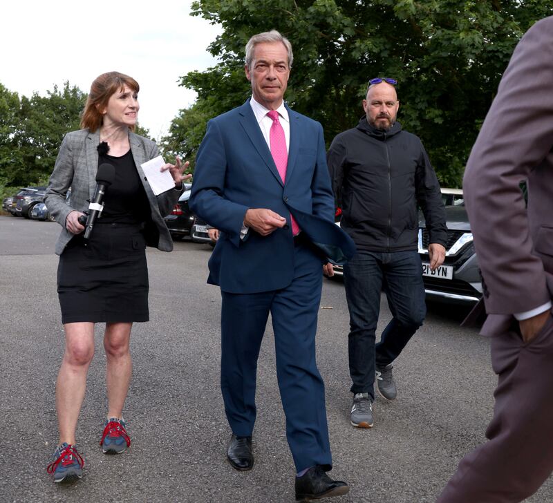 Reform UK Leader Nigel Farage said his party was a ‘start-up’
