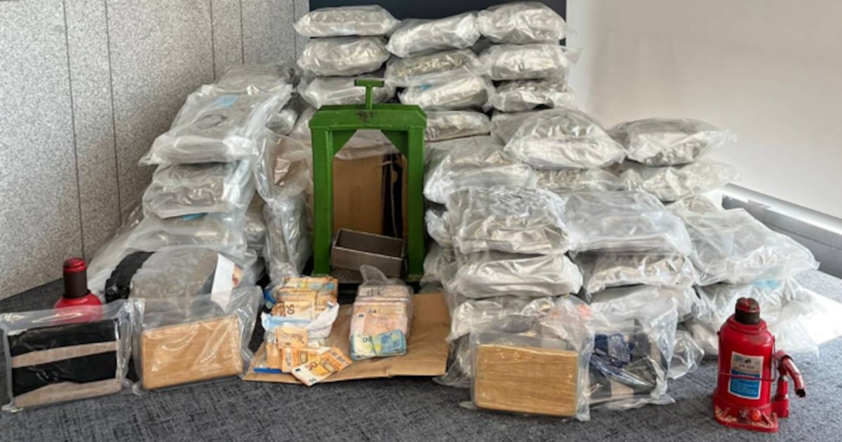 Two arrested after €1.7 million drugs seizure in Co Dublin – The Irish News