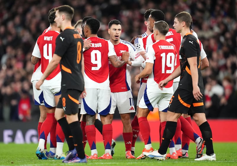 Arsenal retained their unbeaten record in Europe with a 1-0 win over Shakhtar Donetsk