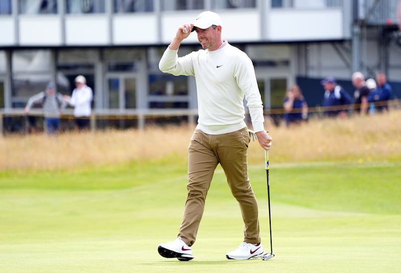 Rory McIlroy is looking to put his US Open near miss behind him as he goes in search of his first major since 2014 when he tees off at Royal Troon later