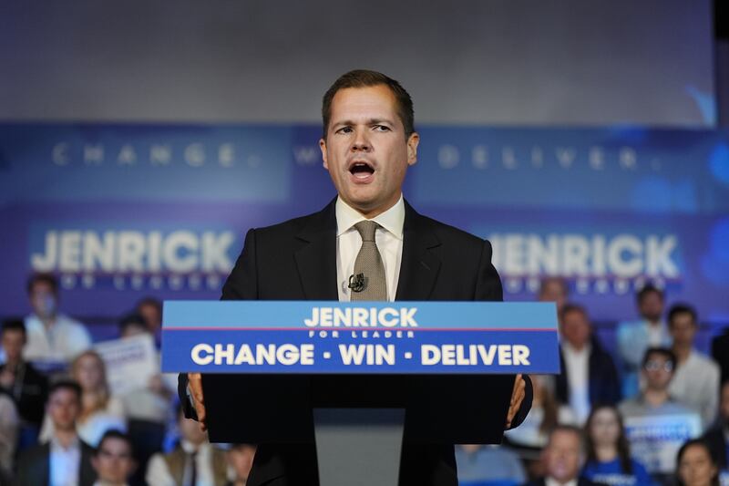 Robert Jenrick used a leadership rally to set out his plans for a ‘new Conservative Party’