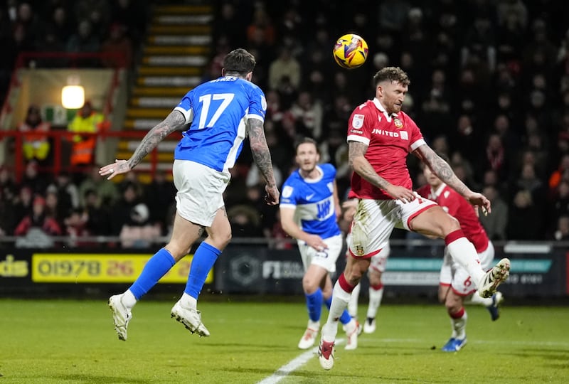 Lyndon Dykes scores Birmingham’s first goal of the game (Nick Potts)