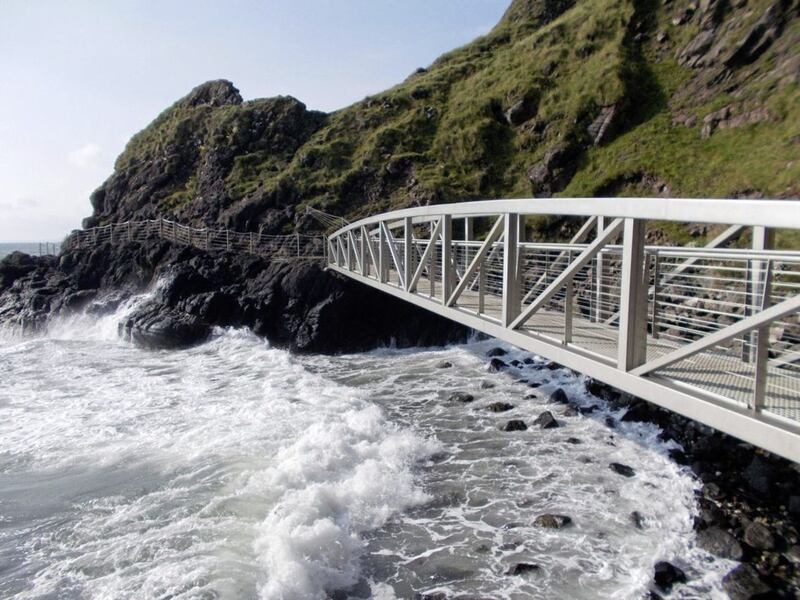 The Gobbins, near Islandmagee, is among the most dramatic visitor experiences in Europe, let alone Ireland 