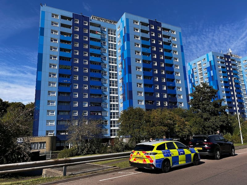 Three people were found dead in a flat in Leabank, off Wauluds Bank Drive