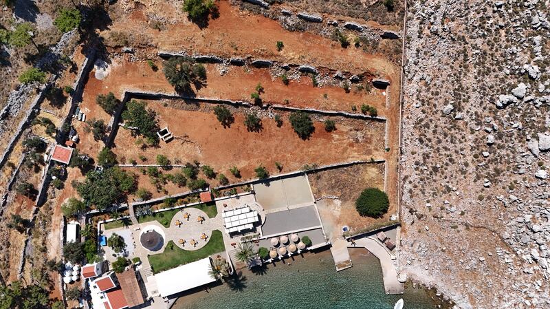 Agia Marina on Symi, Greece, where the body of TV doctor and columnist Michael Mosley was discovered