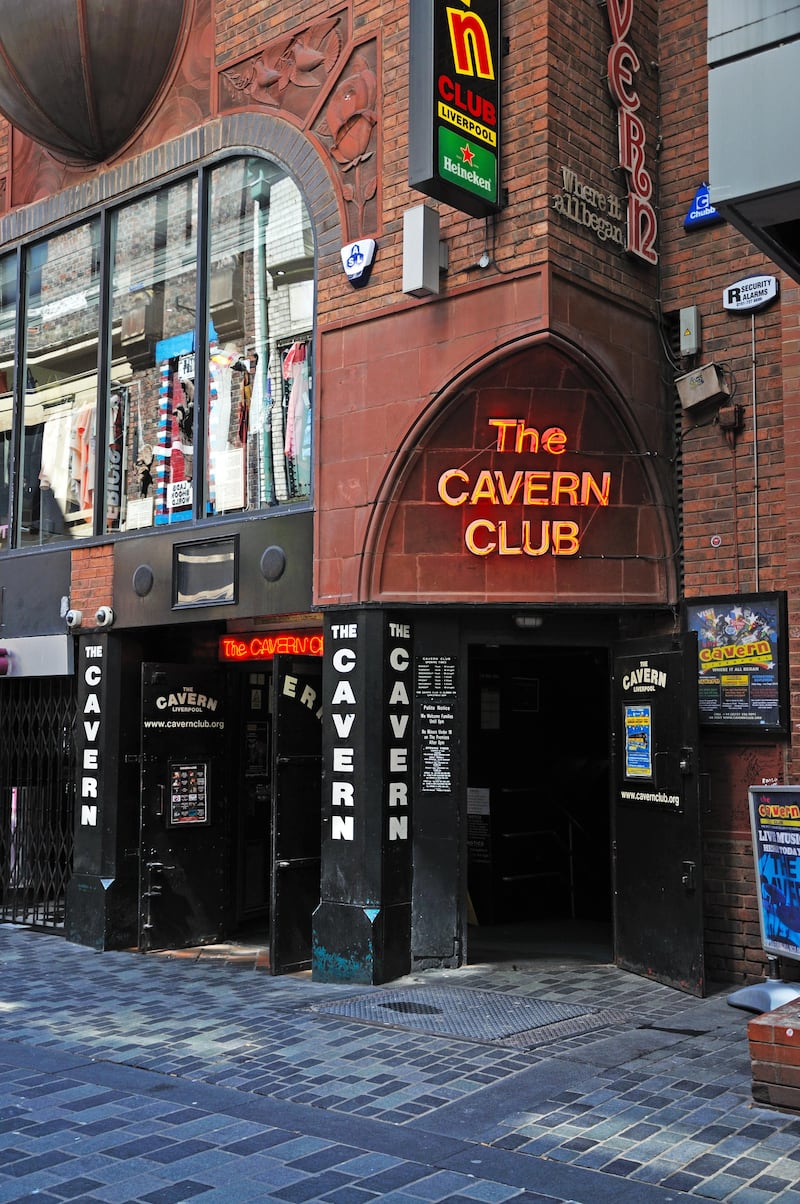 The exterior of The Cavern Club in Liverpool