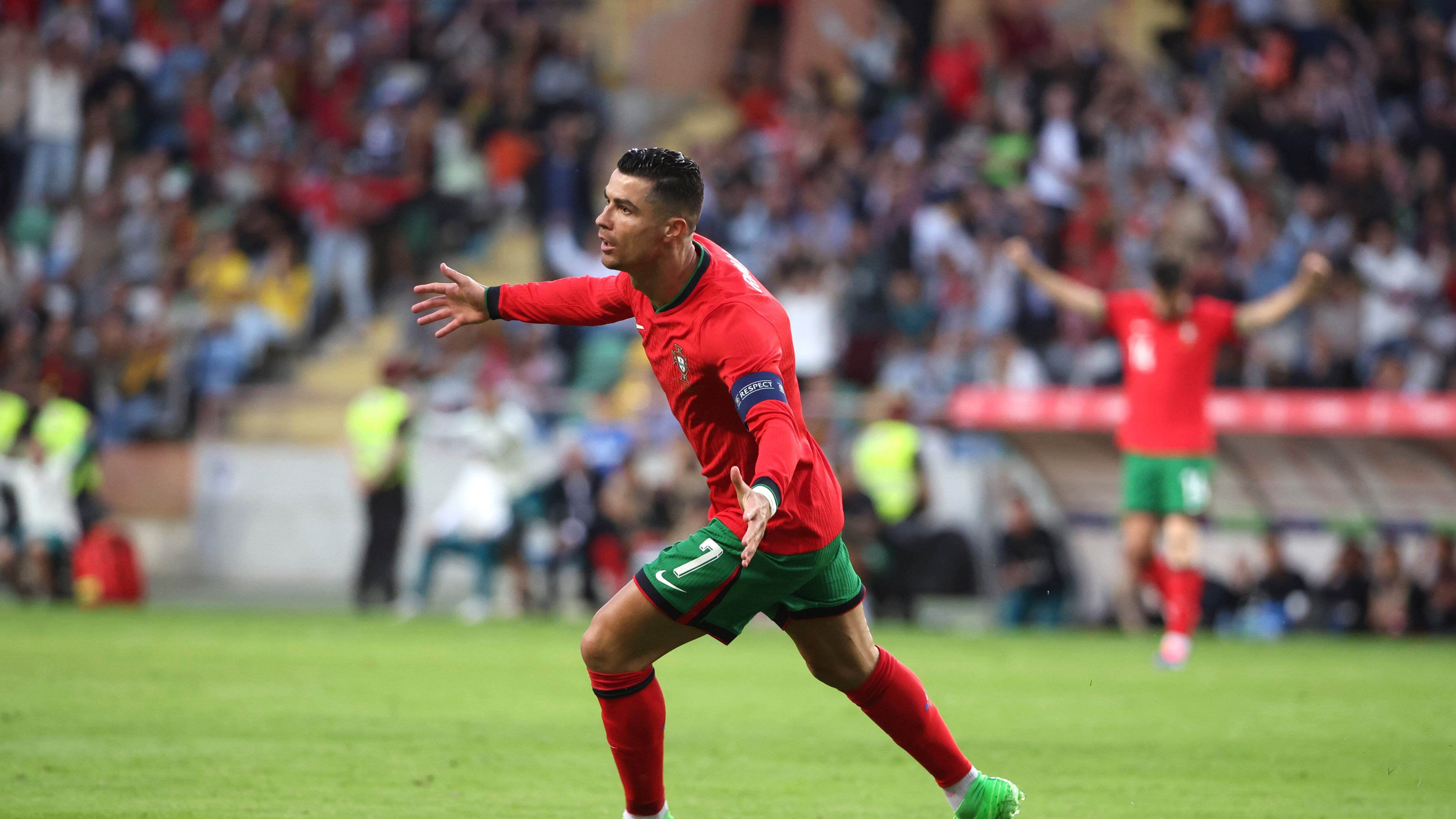 Cristiano Ronaldo bagged a brace (Luis Vieira/AP)