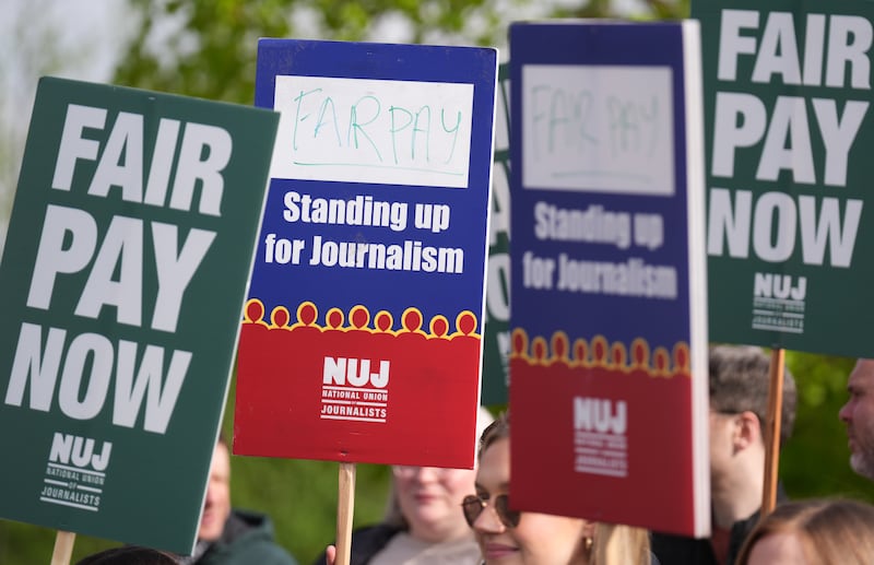 The NUJ is seeking a 6% pay rise for staff at STV