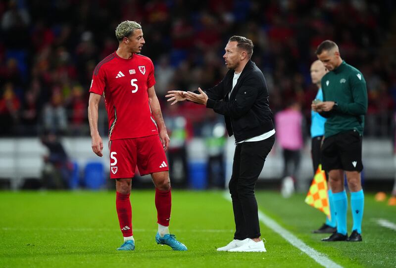 Influential Wales midfielder Ethan Ampadu (left) has been ruled out of action until the new year