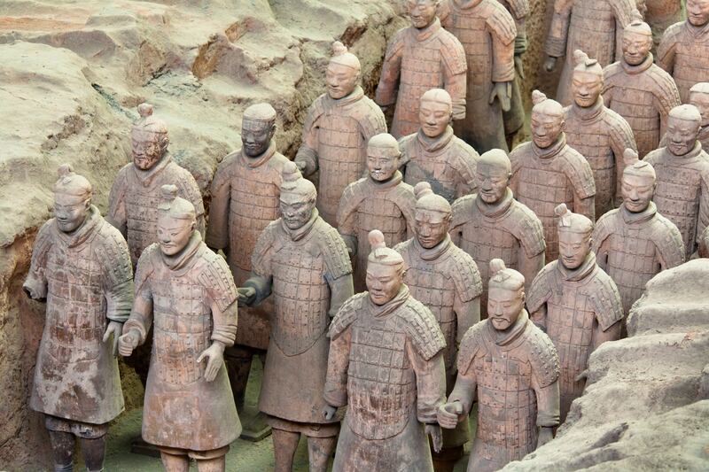 The Terracotta Warriors in Xian