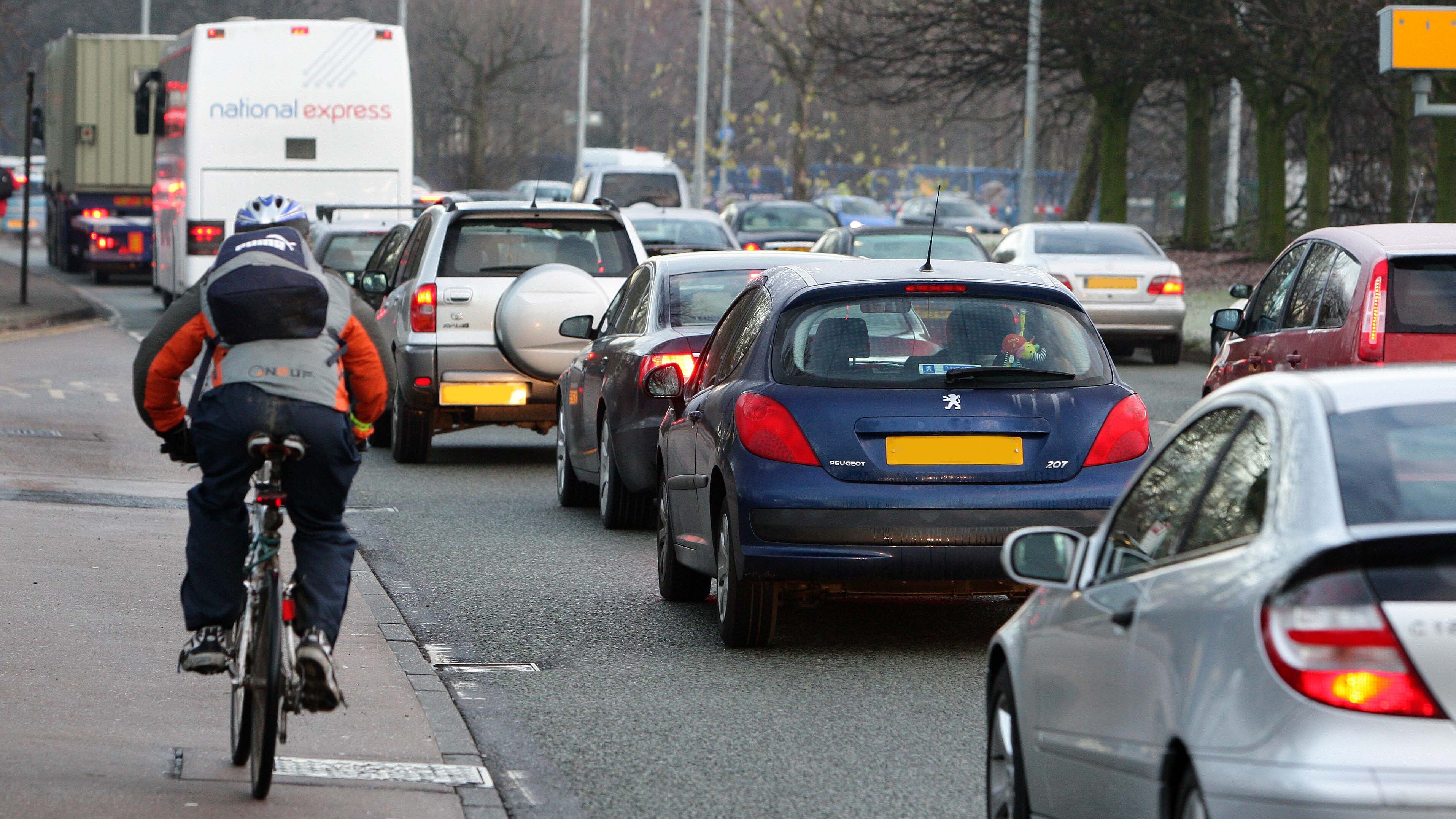 Traffic in Greater Manchester is a significant source of air pollution
