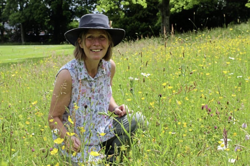 Hillsborough garden manager Claire Woods. Picture John Manley 