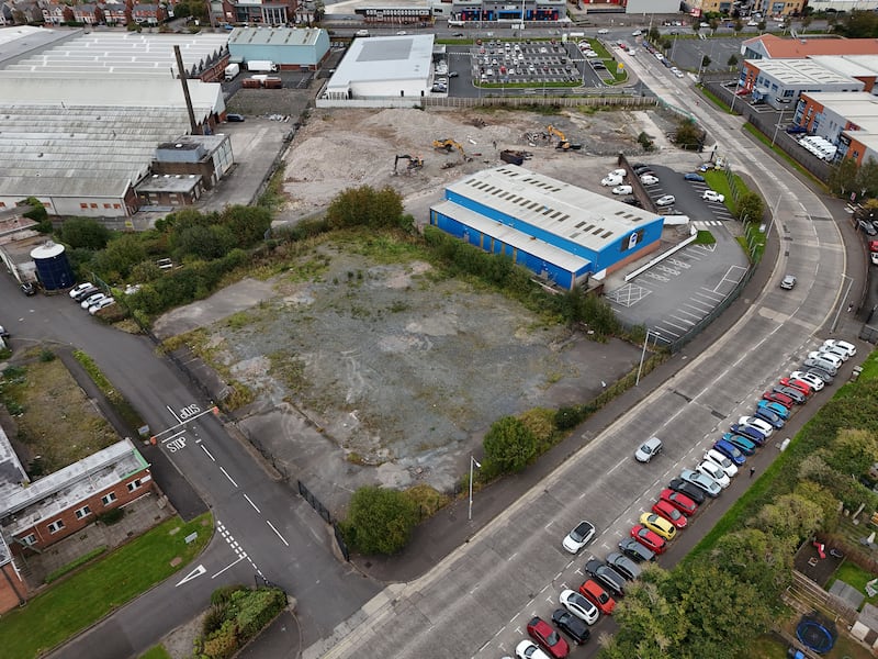 The Proposed site of Scoil na Seolta on Montgomery Road in East Belfast. PICTURE: MAL MCCANN