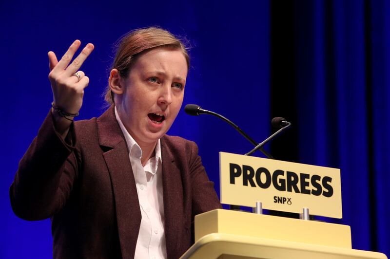 Mhairi Black stood down as an MP at the General Election