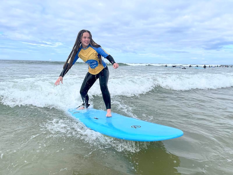 Long life surf school, Benone Beach