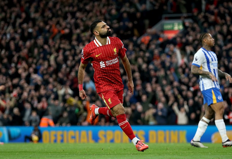 Mohamed Salah scored Liverpool’s winner