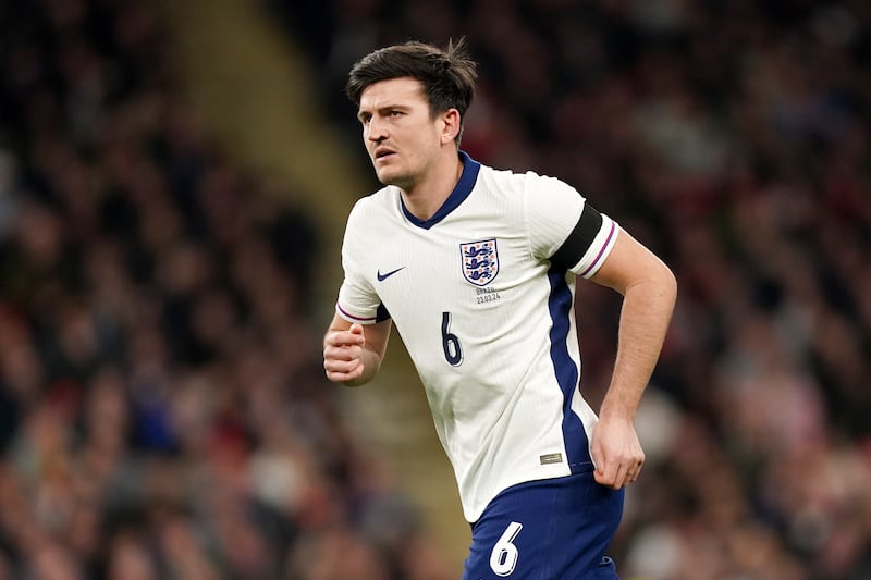 Harry Maguire will not be fit in time for Euro 2024