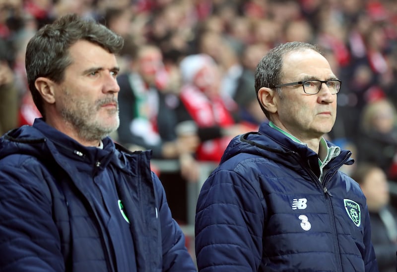 Roy Keane (left) spent five years as assistant to Republic of Ireland boss Martin O’Neill