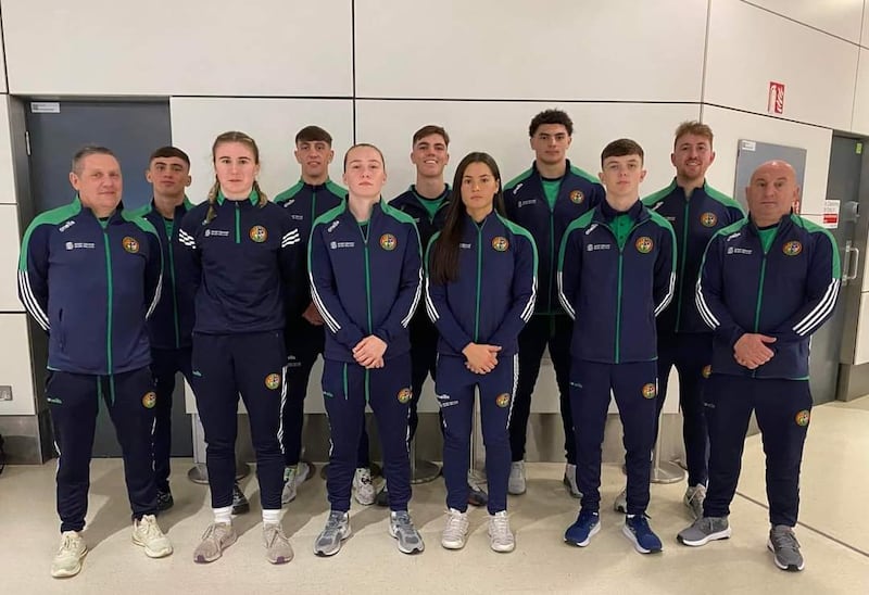 Clonard’s Jamie Graham is part of an eight-strong Irish team that has headed out to Montenegro for the World Youth Championships, which gets under way on Wednesday. The draw takes place on Tuesday. Graham boxes in the 57kg featherweight division, while coaches Liam Cunningham (Saints) and Ralph McKay (St Paul’s) bolster the Ulster contingent. A talented team also includes World junior champion Siofra Lawless, European junior champion Tadgh O’Donnell, European youth medallists Ryan Jenkins, Kyla Doyle Byrne and Adam Olaniyan, as well as Kayleigh Whelan and Avona lightweight Martin McDonagh