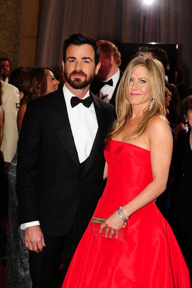 Justin Theroux and Jennifer Aniston