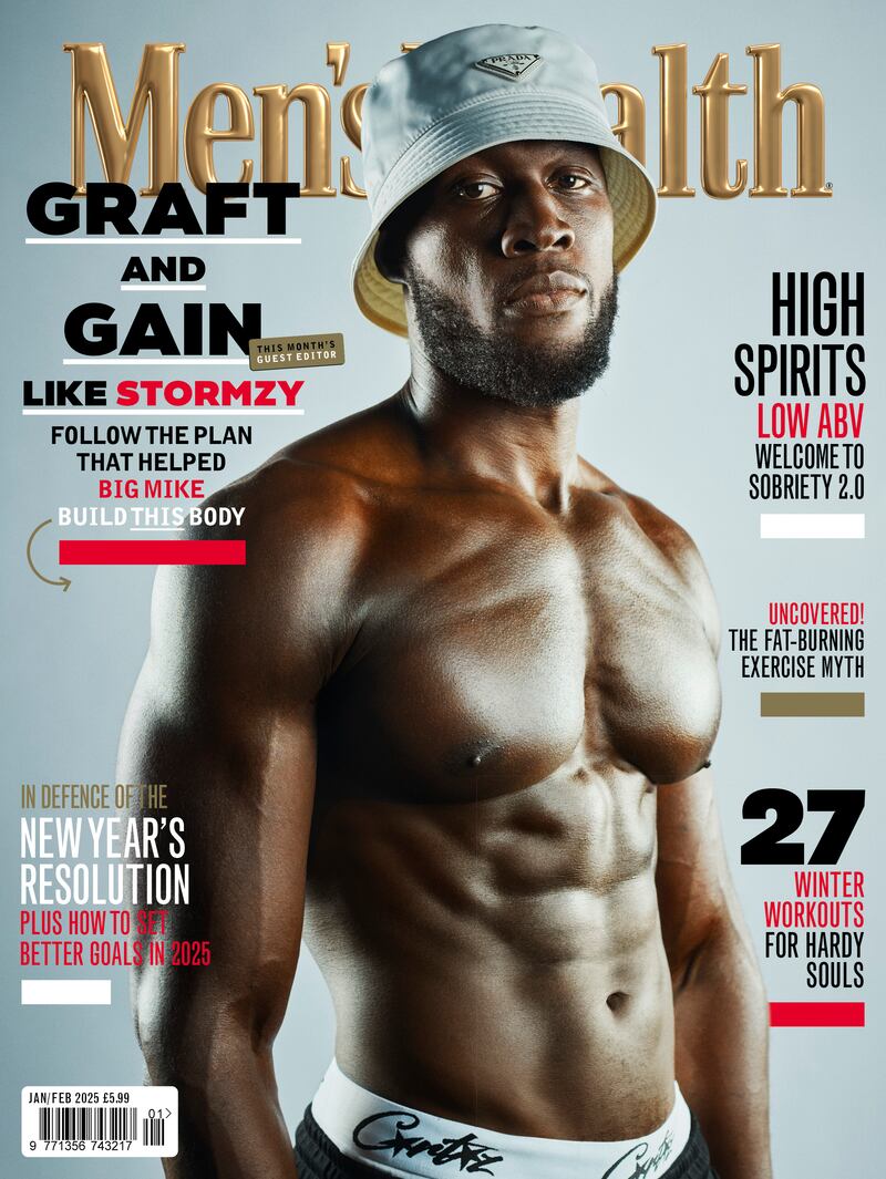 Men’s Health UK Jan/Feb cover