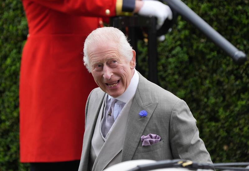 The King during day five of Royal Ascot