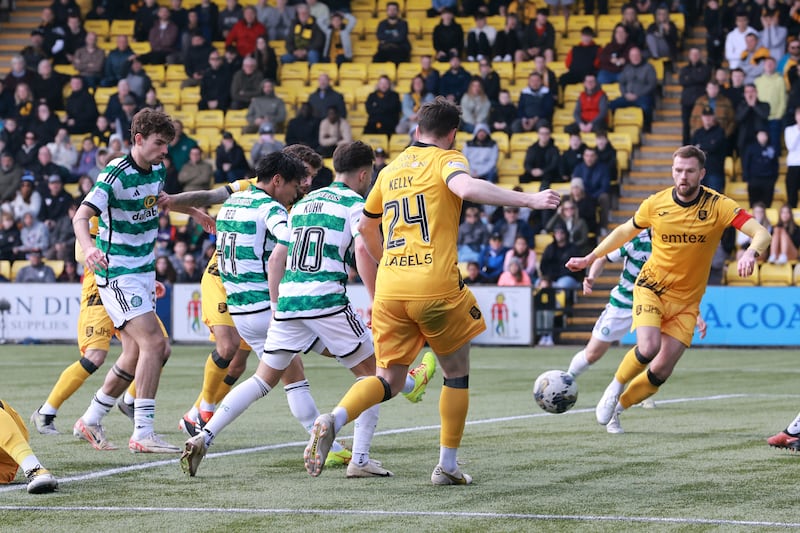 Reo Hatate helped force Celtic’s opening goal against Livingston