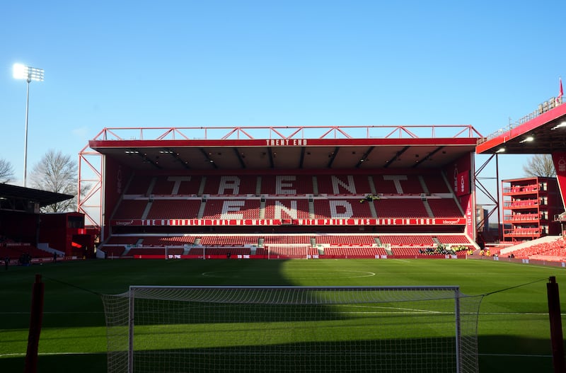 Nottingham Forest’s City Ground is close to England’s base