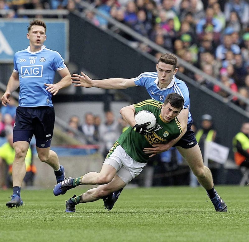 Allianz Football League Division 1 Final between Dublin and Kerry09/04/2017Dublin Brian Fenton Kerry Paul MurphyPic Philip Walsh 