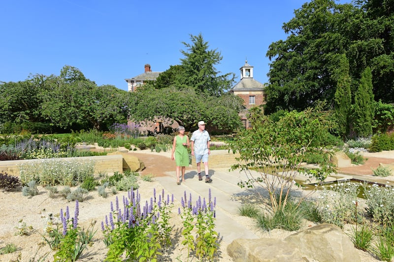 The National Trust says it hopes the garden will inspire visitors to climate-proof their own