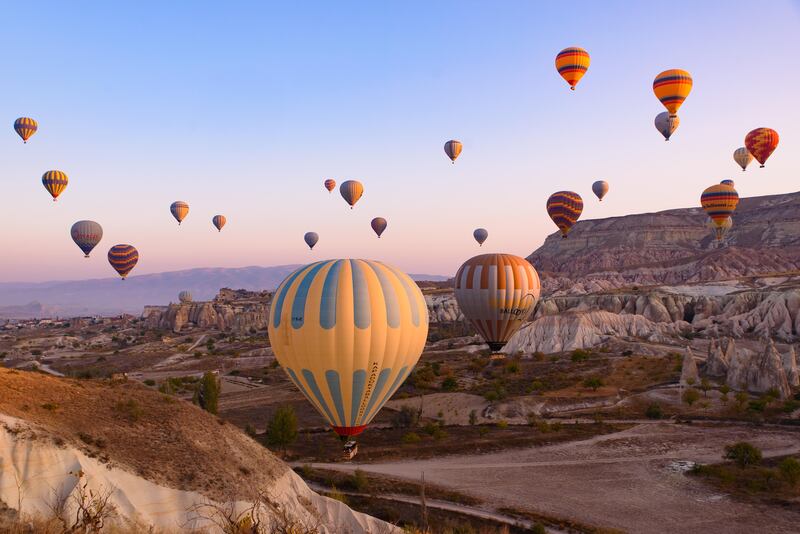 Cappadocia, Turkey (Alamy/PA)