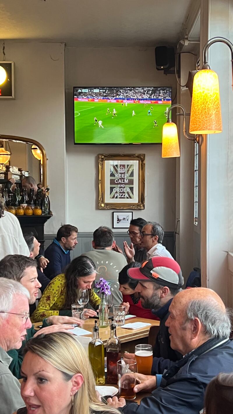 Chris French, landlord of The Mitre pub in Richmond, London French said he would be “absolutely chuffed” if he got at least five per cent of the vote (Chris French)