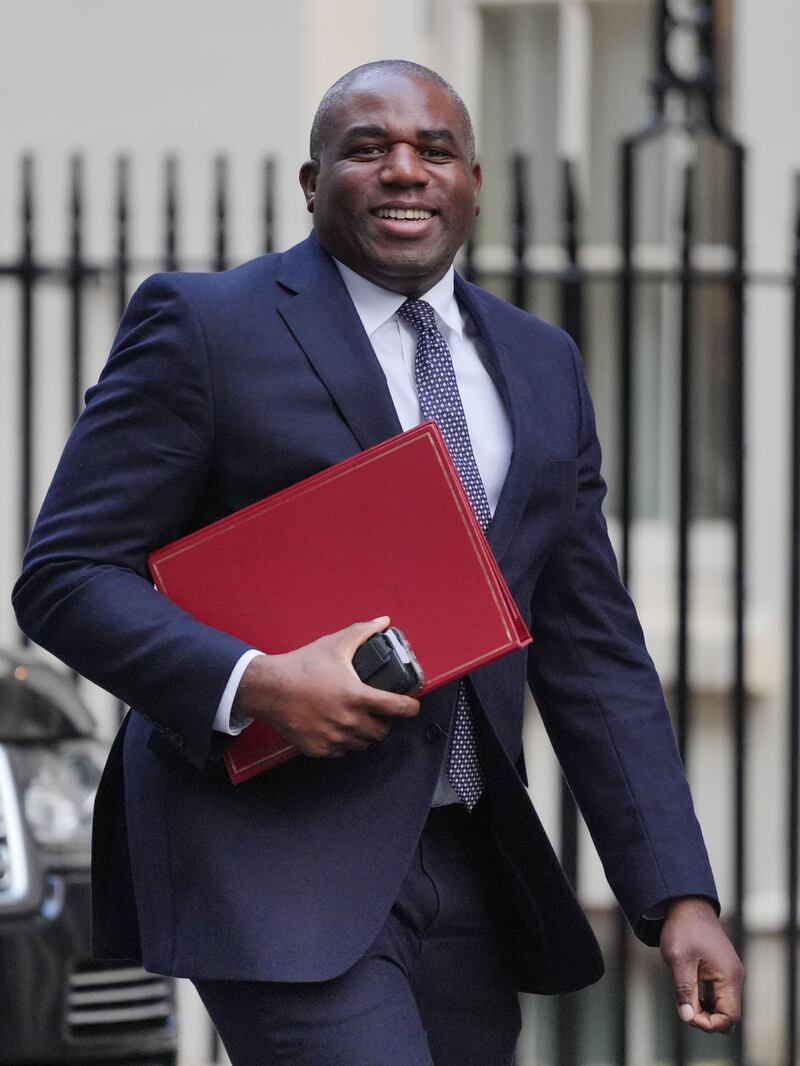 David Lammy visited China in October