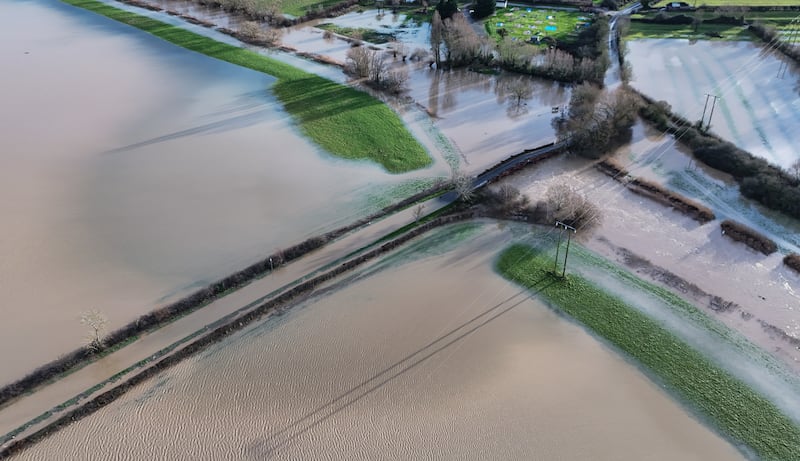 The Environment Agency is concerned about flooding in parts of the Midlands, including Worcestershire where the River Avon has burst its banks