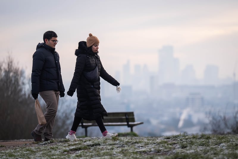 Temperatures will continue to fall over the coming days, with the mercury potentially reaching minus 20C in northern parts of the UK on Friday night